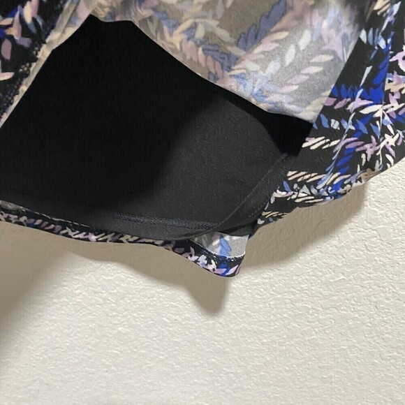 NWT White House Black Market Long Sleeve Blouson Dress Amble Plaid Black Small - Picture 8 of 15